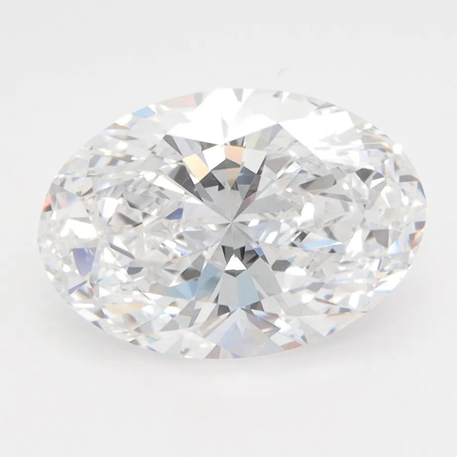 2.37ct Oval Lab Grown Diamond (Colour D, Clarity VVS2, GIA Certified)