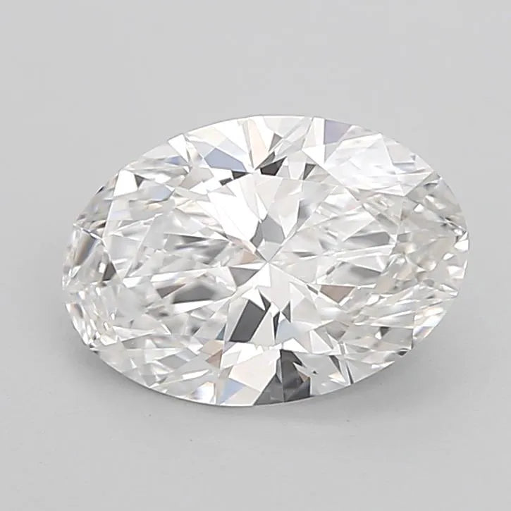 2.37ct Oval Lab Grown Diamond (Colour E, Clarity IF, Cut EX, IGI Certified)