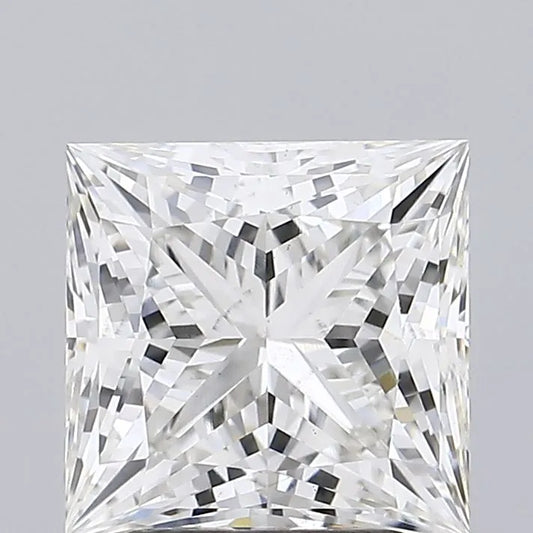 2.37ct Princess Lab Grown Diamond (Colour G, Clarity VS2, IGI Certified)