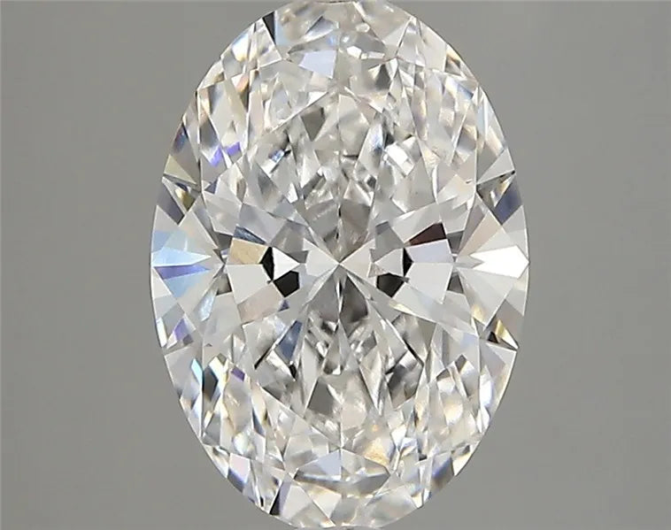 2.38ct Oval Lab Grown Diamond (Colour D, Clarity VVS2, IGI Certified)