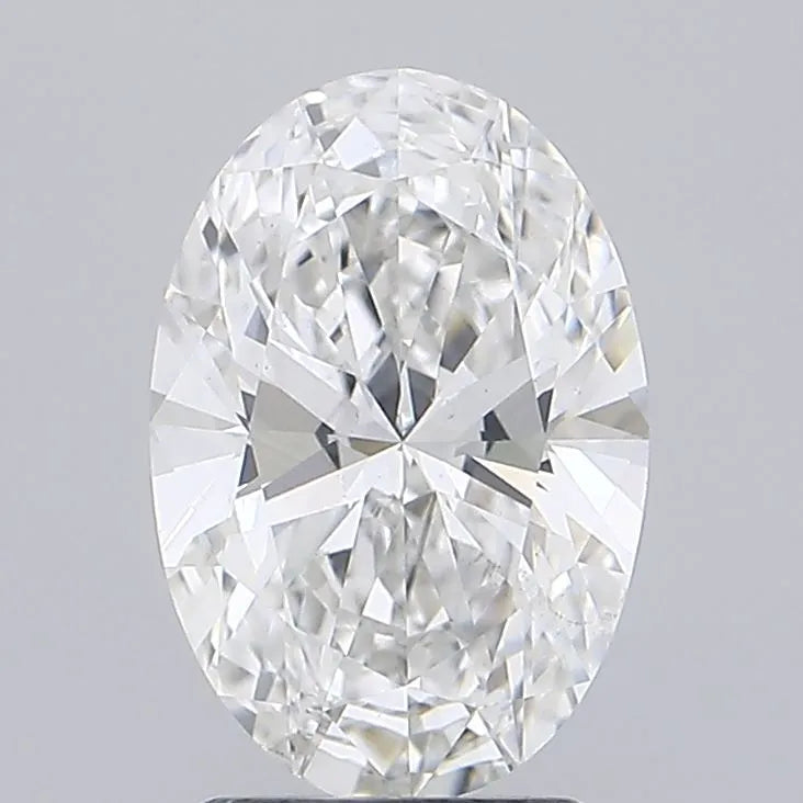 2.38ct Oval Lab Grown Diamond (Colour F, Clarity VS2, IGI Certified)