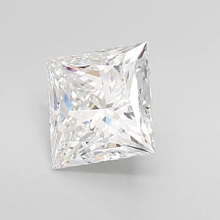 2.38ct Princess Lab Grown Diamond (Colour D, Clarity VVS1, Cut EX, IGI Certified)