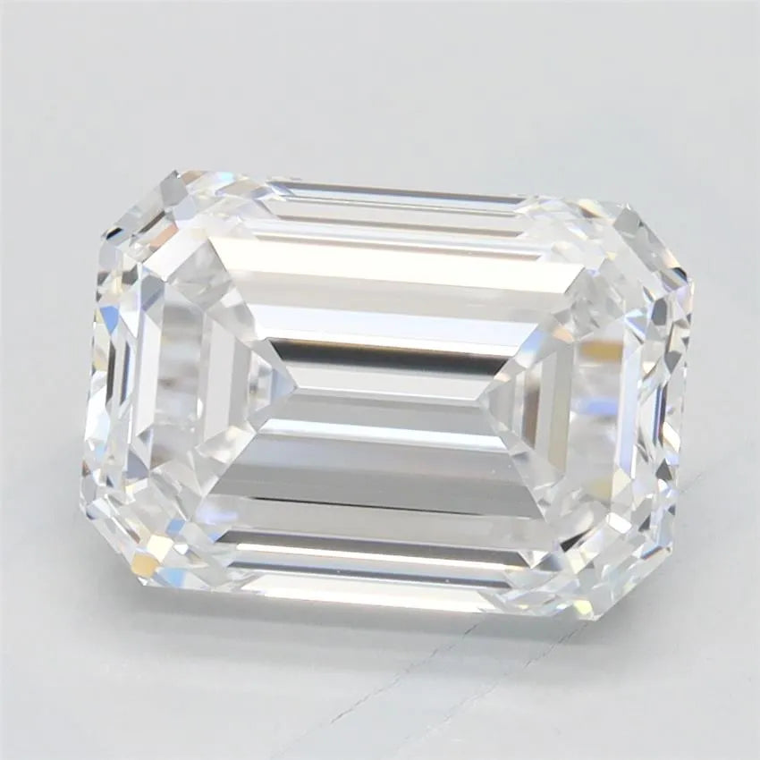 2.40ct Emerald Lab Grown Diamond (Colour D, Clarity IF, IGI Certified)