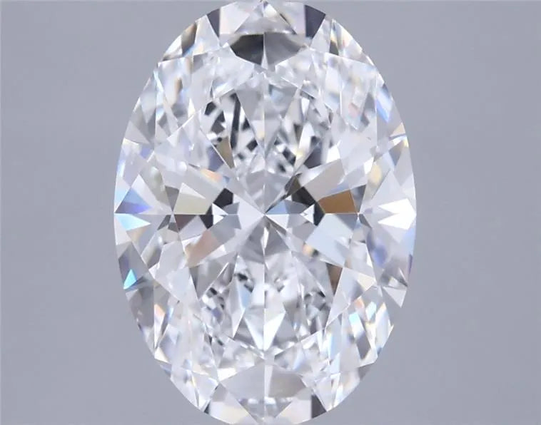 2.40ct Oval Lab Grown Diamond (Colour D, Clarity FL, IGI Certified)