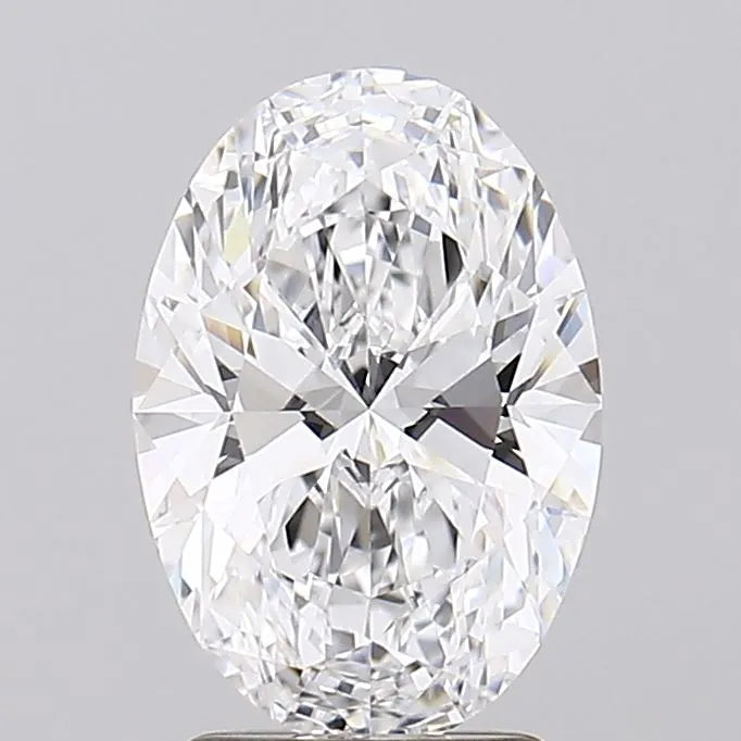 2.40ct Oval Lab Grown Diamond (Colour D, Clarity VVS1, IGI Certified)