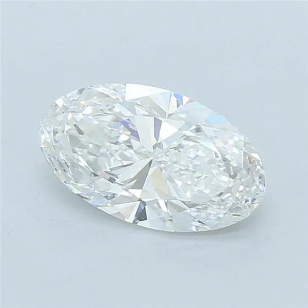 2.40ct Oval Lab Grown Diamond (Colour E, Clarity VVS2, IGI Certified)