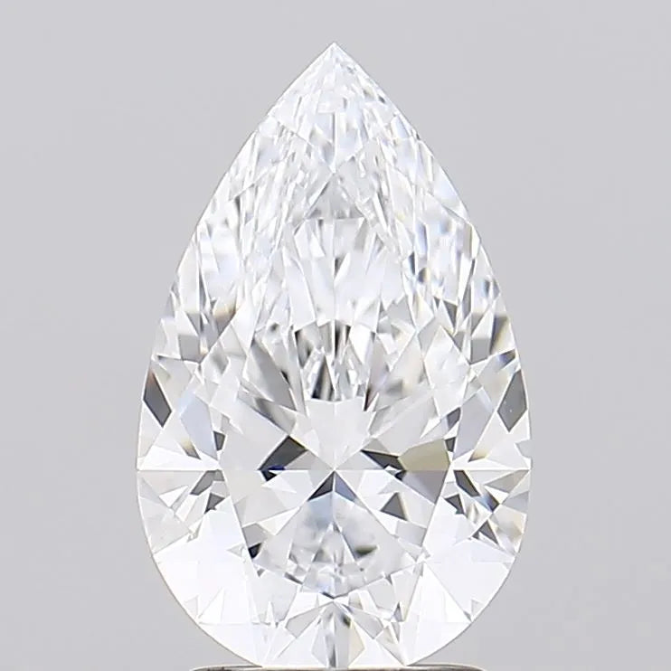 2.40ct Pear Lab Grown Diamond (Colour D, Clarity IF, IGI Certified)