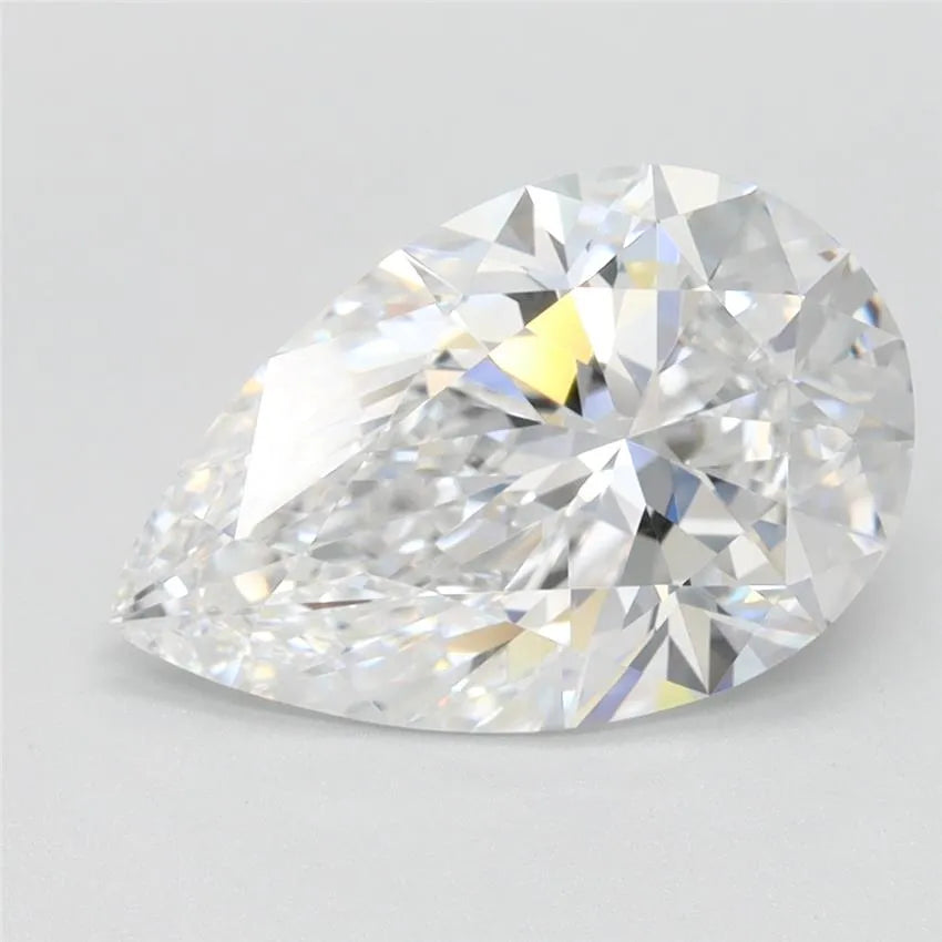 2.40ct Pear Lab Grown Diamond (Colour D, Clarity VVS1, IGI Certified)