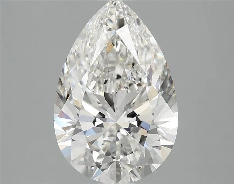2.40ct Pear Lab Grown Diamond (Colour F, Clarity VVS2, IGI Certified)