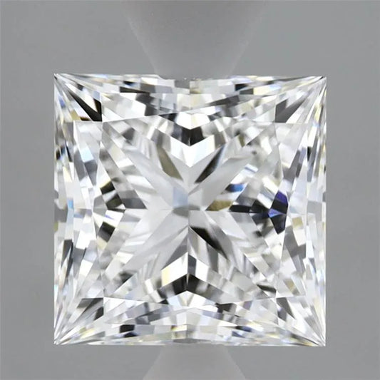 2.40ct Princess Lab Grown Diamond (Colour E, Clarity VVS1, IGI Certified)