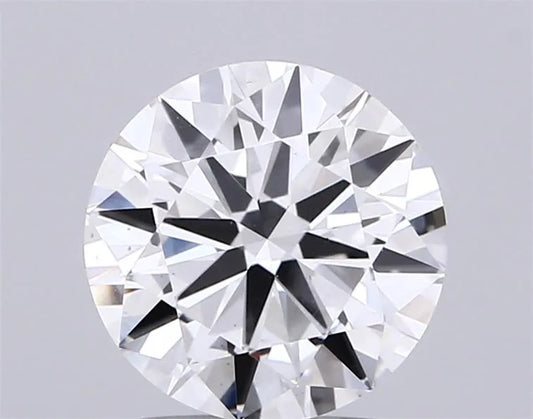 2.40ct Round Lab Grown Diamond (Colour E, Clarity VS1, Cut EX, IGI Certified)