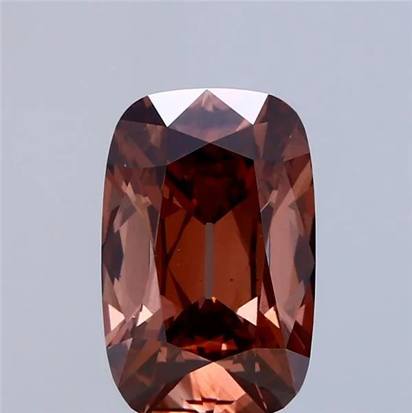 2.41ct Cushion brilliant Lab Grown Diamond (Colour Fancy Brown, Clarity VS1, IGI Certified)