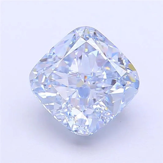 2.41ct Cushion modified Lab Grown Diamond (Colour Fancy Intense Blue, Clarity VVS1, IGI Certified)