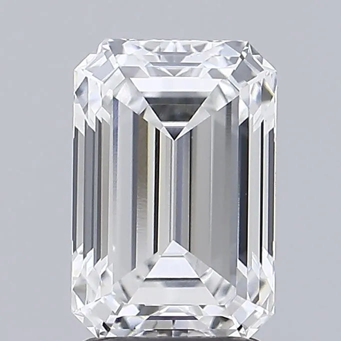 2.41ct Emerald Lab Grown Diamond (Colour E, Clarity VVS2, IGI Certified)