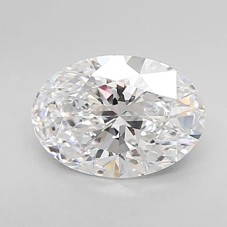 2.41ct Oval Lab Grown Diamond (Colour D, Clarity IF, Cut EX, IGI Certified)