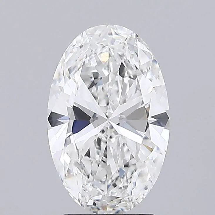 2.41ct Oval Lab Grown Diamond (Colour F, Clarity VS1, IGI Certified)