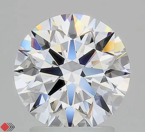 2.41ct Round Lab Grown Diamond (Colour D, Clarity IF, Cut ID, IGI Certified)