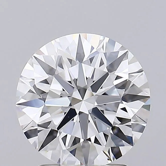 2.41ct Round Lab Grown Diamond (Colour D, Clarity IF, Cut ID, IGI Certified)