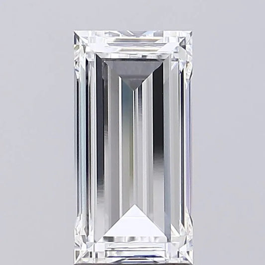 2.42ct Baguette Lab Grown Diamond (Colour D, Clarity IF, IGI Certified)