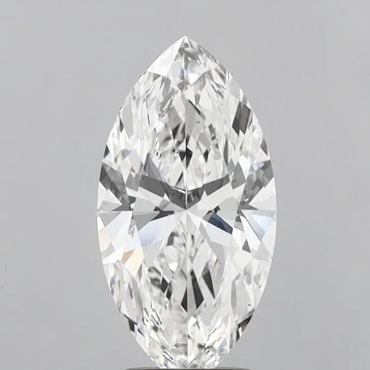 2.42ct Marquise Lab Grown Diamond (Colour E, Clarity VVS1, IGI Certified)