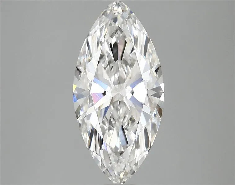2.42ct Marquise Lab Grown Diamond (Colour F, Clarity VVS2, IGI Certified)
