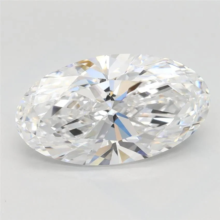 2.42ct Oval Lab Grown Diamond (Colour D, Clarity IF, IGI Certified)