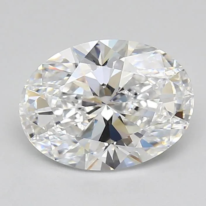 2.42ct Oval Lab Grown Diamond (Colour D, Clarity VVS1, GIA Certified)