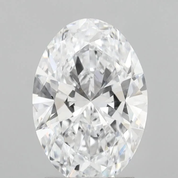 2.42ct Oval Lab Grown Diamond (Colour D, Clarity VVS1, IGI Certified)