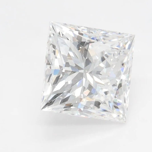 2.42ct Princess Lab Grown Diamond (Colour D, Clarity IF, IGI Certified)