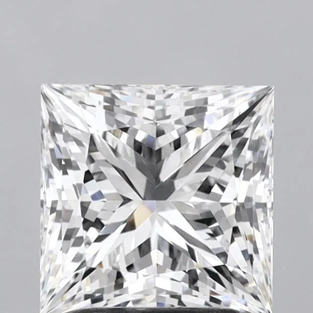 2.42ct Princess Lab Grown Diamond (Colour E, Clarity VVS2, IGI Certified)