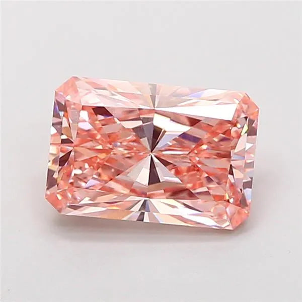 2.42ct Radiant Lab Grown Diamond (Colour Fancy Intense Pink, Clarity VVS2, IGI Certified)