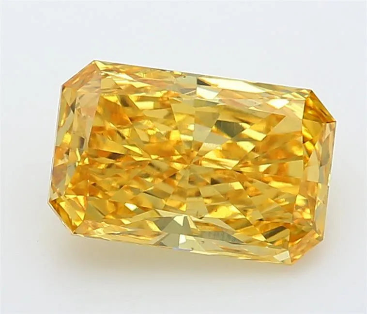 2.42ct Radiant Lab Grown Diamond (Colour Fancy Vivid Yellow, Clarity VS1, IGI Certified)