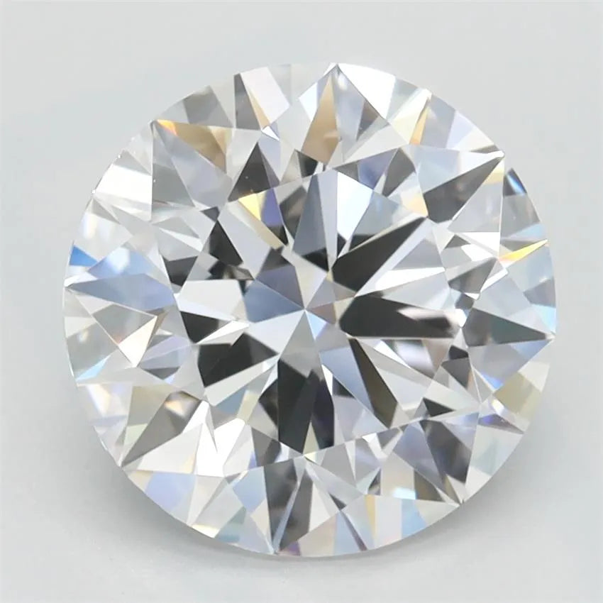 2.42ct Round Lab Grown Diamond (Colour D, Clarity IF, Cut ID, IGI Certified)