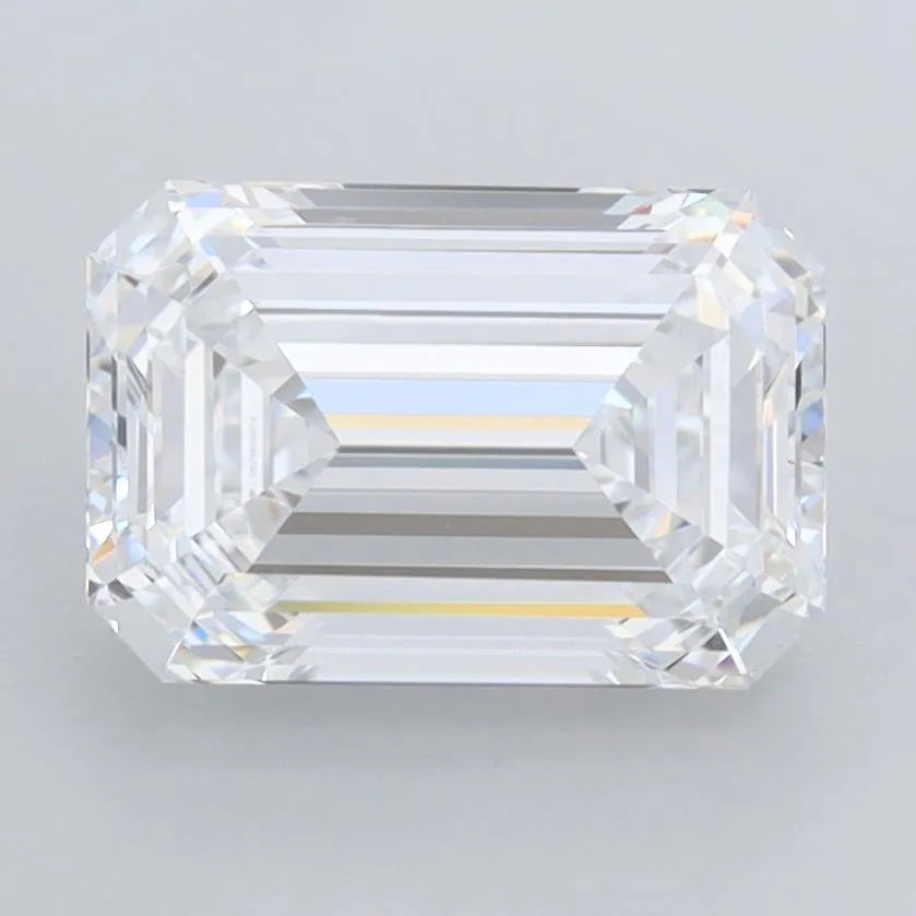2.43ct Emerald Lab Grown Diamond (Colour D, Clarity FL, IGI Certified)