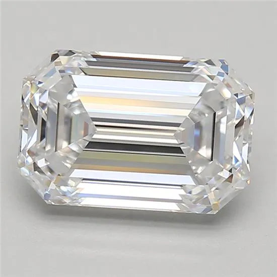 2.43ct Emerald Lab Grown Diamond (Colour D, Clarity VVS1, GIA Certified)