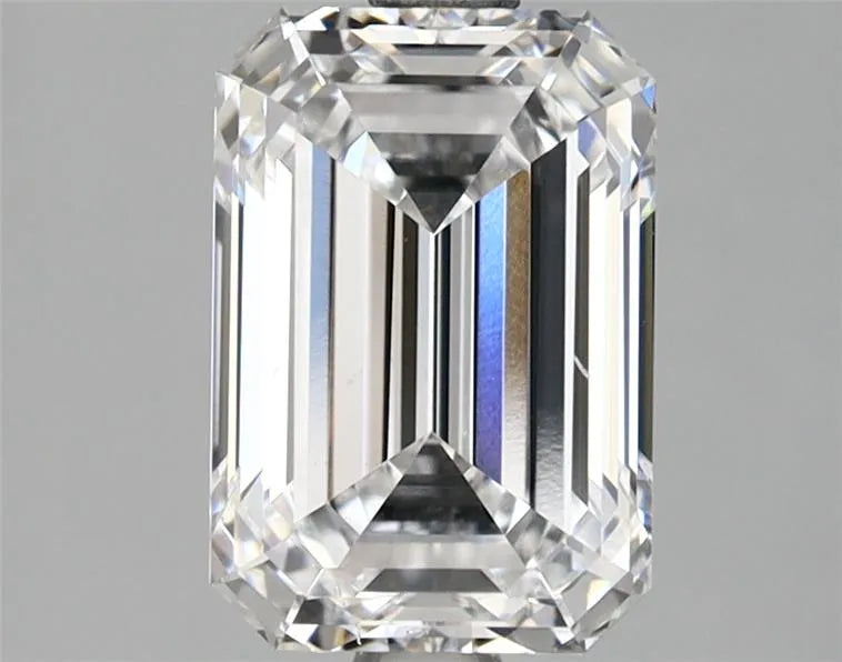 2.43ct Emerald Lab Grown Diamond (Colour E, Clarity VVS2, IGI Certified)
