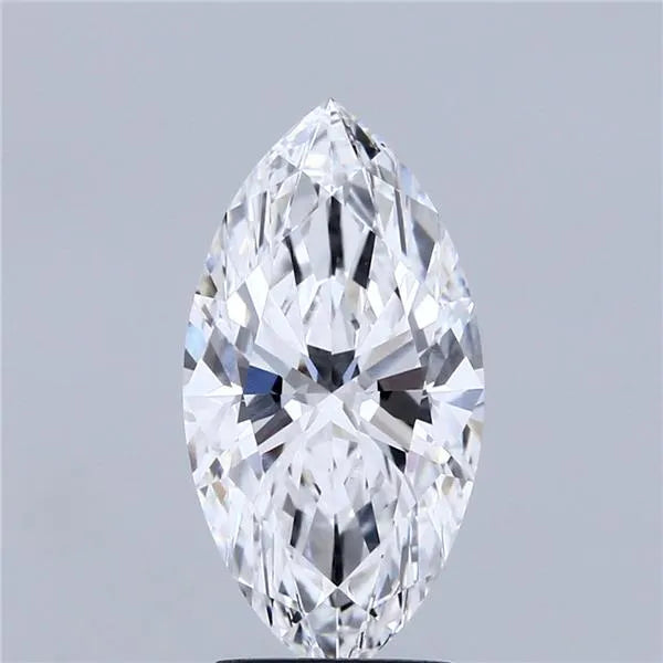 2.43ct Marquise Lab Grown Diamond (Colour D, Clarity VVS1, IGI Certified)