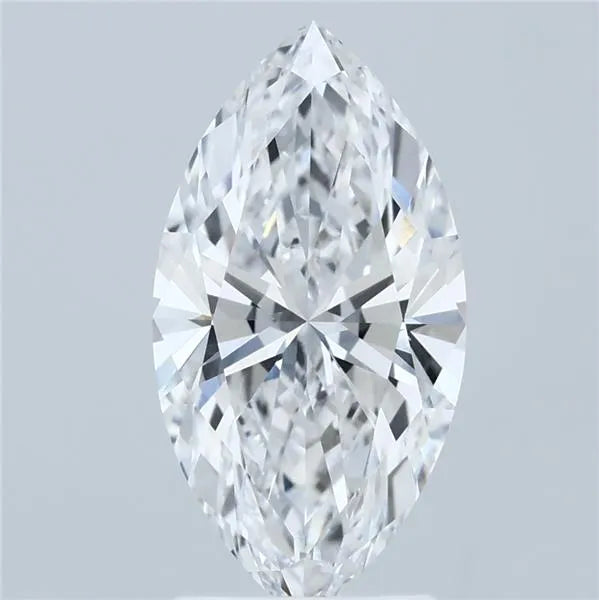 2.43ct Marquise Lab Grown Diamond (Colour D, Clarity VVS2, IGI Certified)