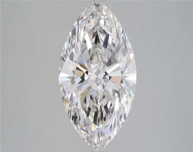 2.43ct Marquise Lab Grown Diamond (Colour G, Clarity SI1, IGI Certified)