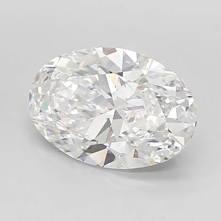 2.43ct Oval Lab Grown Diamond (Colour E, Clarity VVS2, IGI Certified)