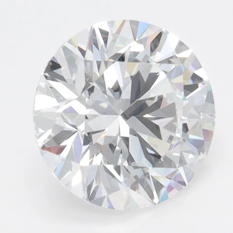 2.43ct Round Lab Grown Diamond (Colour D, Clarity IF, Cut ID, IGI Certified)