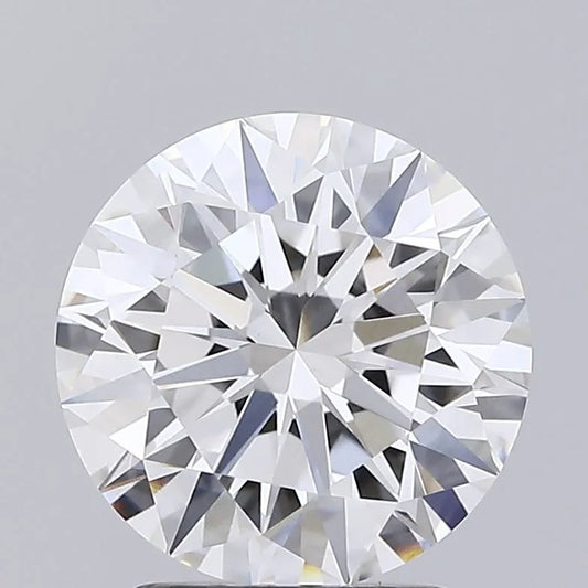 2.43ct Round Lab Grown Diamond (Colour E, Clarity VVS2, Cut ID, IGI Certified)
