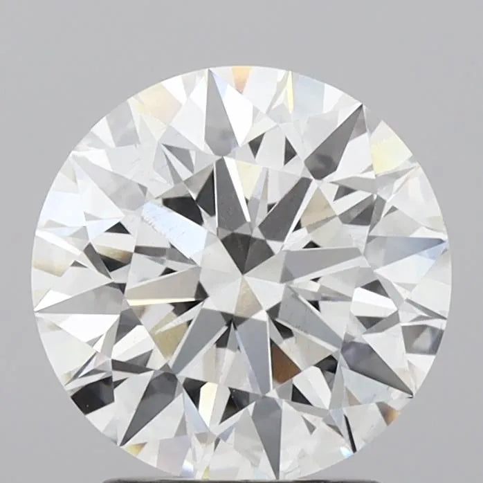 2.43ct Round Lab Grown Diamond (Colour F, Clarity VVS2, Cut ID, IGI Certified)