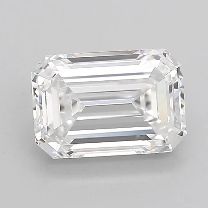 2.44ct Emerald Lab Grown Diamond (Colour D, Clarity VVS1, Cut EX, IGI Certified)