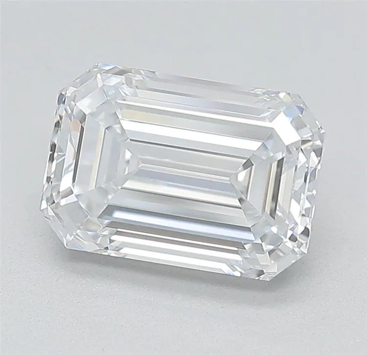 2.44ct Emerald Lab Grown Diamond (Colour F, Clarity VVS1, Cut EX, IGI Certified)