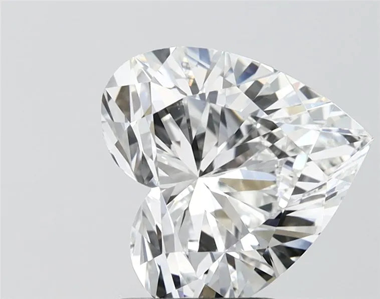 2.44ct Heart Lab Grown Diamond (Colour F, Clarity VVS1, IGI Certified)