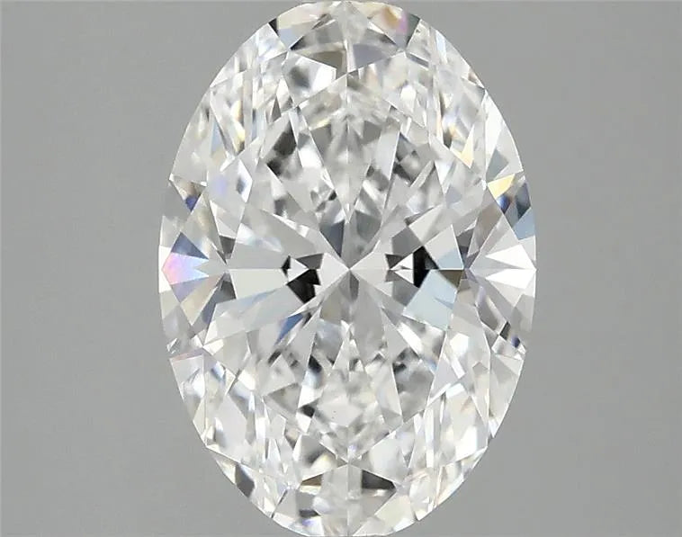 2.44ct Oval Lab Grown Diamond (Colour E, Clarity VVS2, IGI Certified)