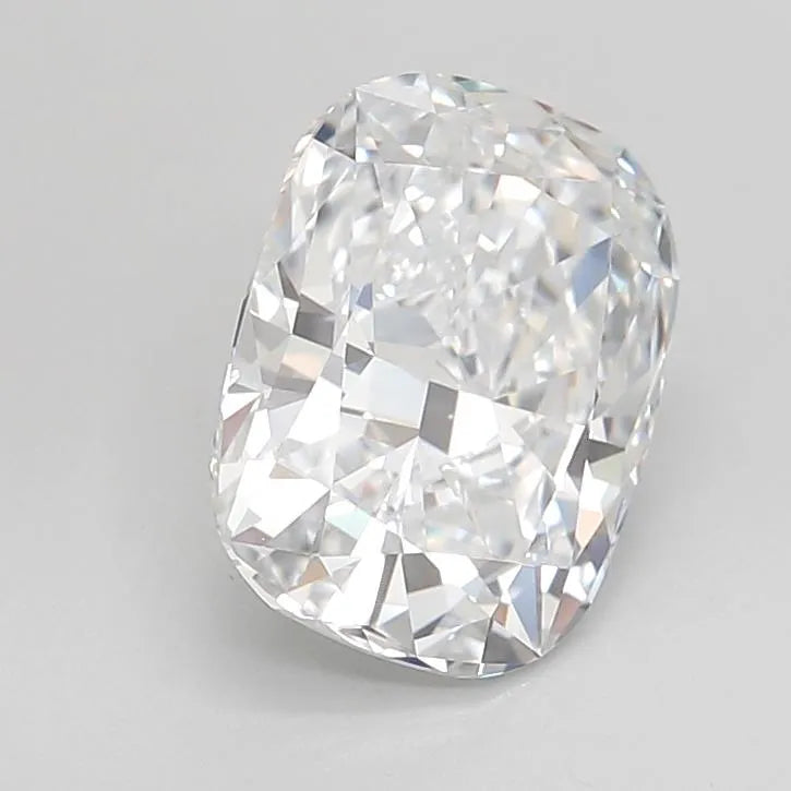 2.45ct Cushion modified Lab Grown Diamond (Colour E, Clarity VVS2, Cut EX, IGI Certified)