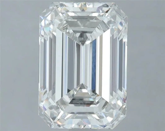 2.45ct Emerald Lab Grown Diamond (Colour F, Clarity VVS2, IGI Certified)