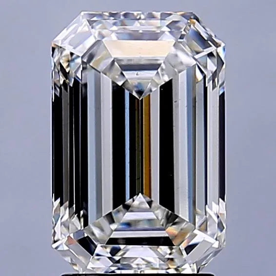2.45ct Emerald Lab Grown Diamond (Colour G, Clarity VS1, IGI Certified)